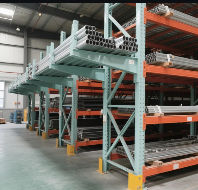 悬臂货架：长形物料存储的存取方案